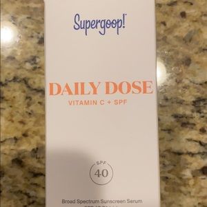 Supergoop Daily Dose Vitamin C + SPF - NEVER USED